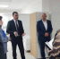 Глава Темрюкского района Фёдор Бабенков  и депутат ЗСК края Игорь Чемерис  осмотрели новое здание офиса врача общей практики в посёлке Кучугуры - Тамань