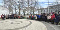 В Темрюке прошёл митинг, посвящённый Международному дню освобождения узников фашистских лагерей - Газета Таманский Вестник