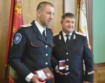 В Краснодаре наградили лучших темрюкских казаков, воспитывающих и тренирующих молодёжь