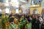 Епископ Новороссийский и Геленджикский Сергий отслужил в Темрюке праздничную службу
