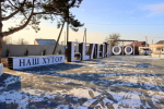 В хуторе Белом на месте пустыря появилась современная площадка для досуга