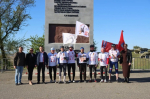 Темрюк встретил участников ежегодного велопробега памяти «Сталинград - Севастополь»