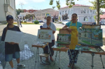 Пленэр в Темрюке: не только картины для исторической городской выставки, но и другой взгляд на «сегодня»