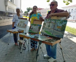 Пленэр в Темрюке: не только картины для исторической городской выставки, но и другой взгляд на «сегодня»