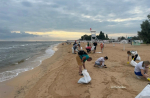 На некоторых азовских пляжах в Голубицкой, Пересыпи и Кучугурах из-за выброса нефтепродуктов запретили купание