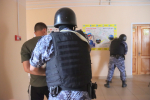 В Темрюкском районе прошли Всероссийские антитеррористические учения в школе